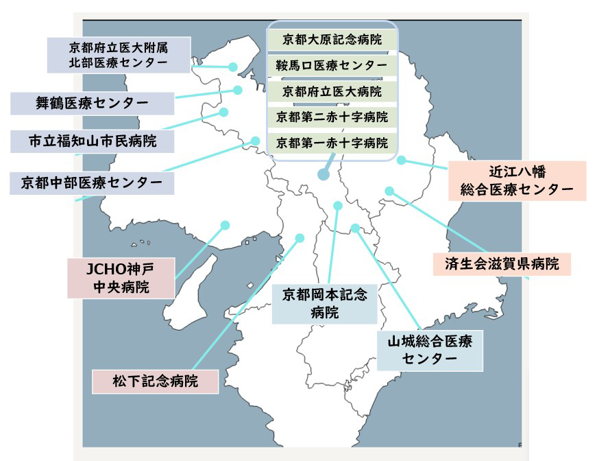 関連病院マップ